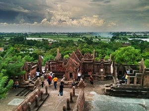 View from Preah Vihear temple
