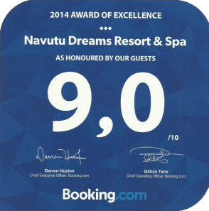 Booking.com 2014 Award of Excellence